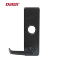 Detex OUTSIDE LEVER TRIM FOR USE WITH ECL-600; LEVER RETRACTS LATCH BOLT ONLY, RIM CYLINDER (NOT INCLUDED) DTX-ECL-620